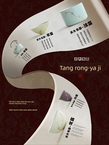 Forbidden City Cultural and Creative Heritage: High-End Tea Set with Five Famous Kilns and Jujing Nails, a Perfect Gift 