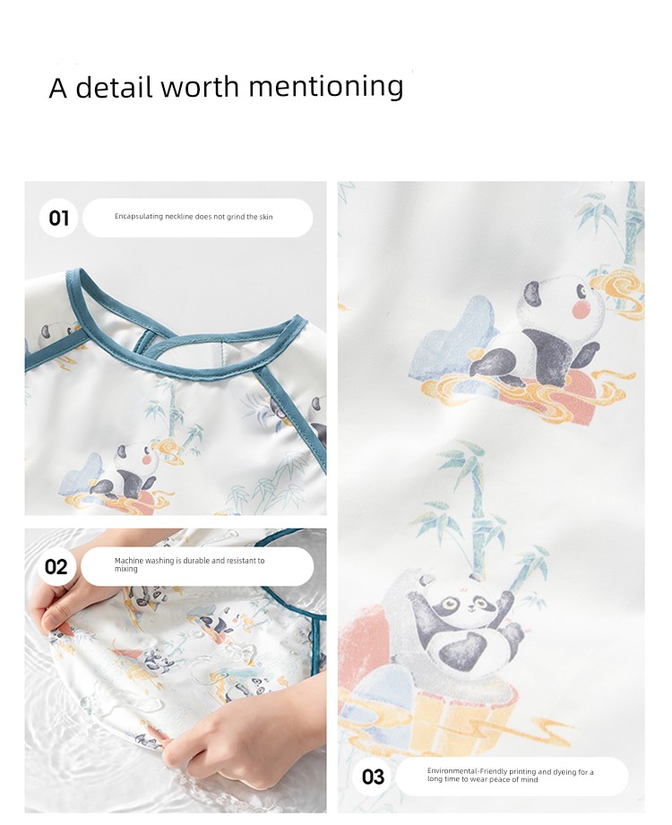 Babies' Baby Food Supplement Sleeveless Summer Eating Bib — 20