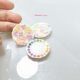 Mini plate large collection dollhouse home decoration dessert plate mini food play scene accessories
