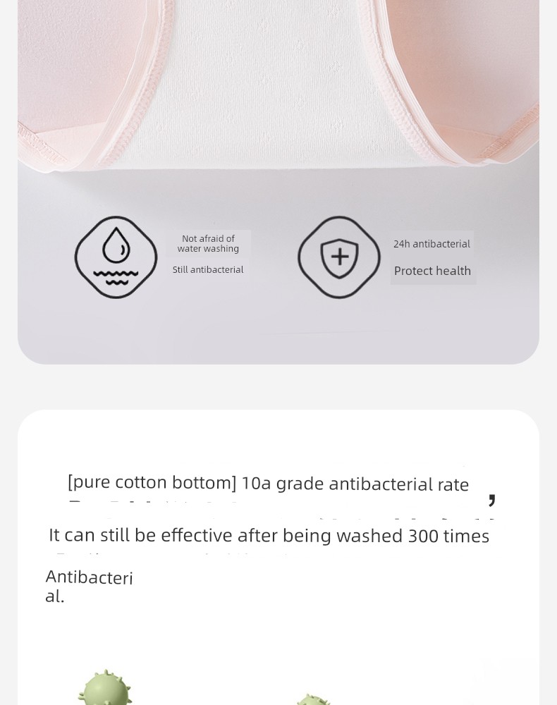 Catman Girls' Pure Cotton Underwear for Girls in the Developmental Period, Kidsren's Category A, Middle and Older Kidsren, Students' Briefs, Junior High — 6