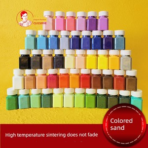 120 Mesh Cloisonne Cloisonne Enamel Painting Made of 78 Color Sand 100G High Temperature Sintering without Fading Delica