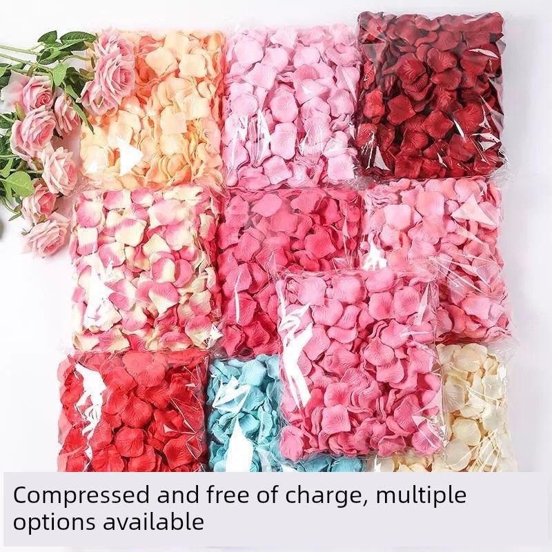 Artificial Confession Manufacturing Romantic Wedding Room Rose Petals