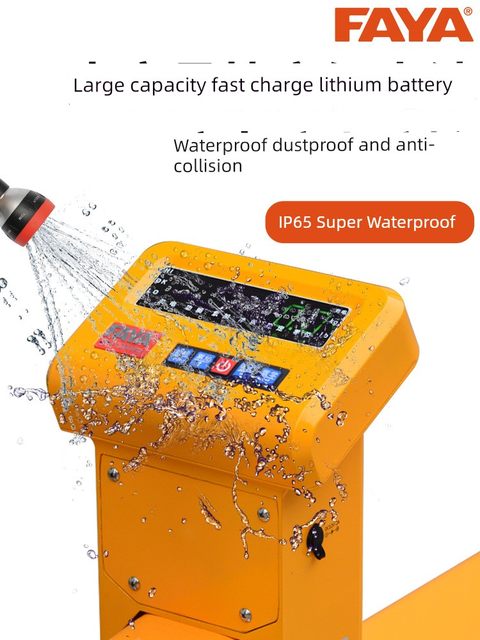 FAYA Electronic Scale Truck Forklift Scale with Explosion proof Measuring Manual Hydraulic Forklift Weighing Belt Printing Ground Cat