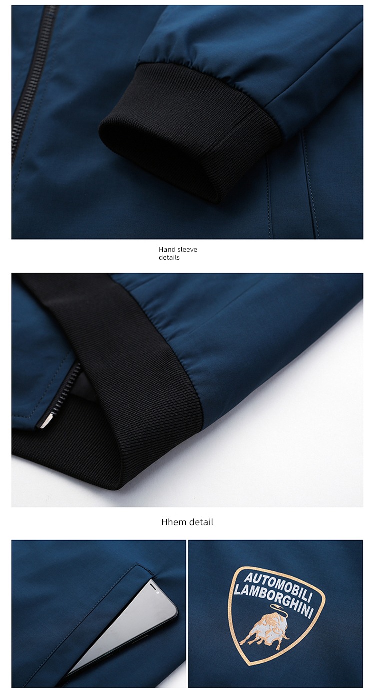 tide Spring and Autumn Thin money handsome mlb  man Jacket