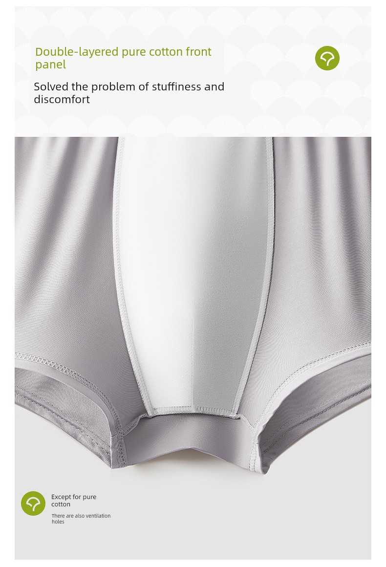 October Crystalline Men Seamless Antibacterial Disposable Underwear — 10