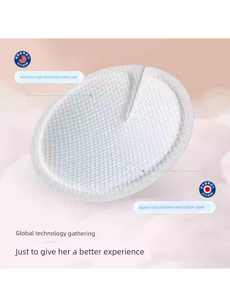 Philips Avent Anti-Leakage Breast Pads, Disposable Cotton Anti-Leakage Breast Pads for Breastfeeding and Postpartum, Ultra-Thin and Breathable Breast Pads — 3