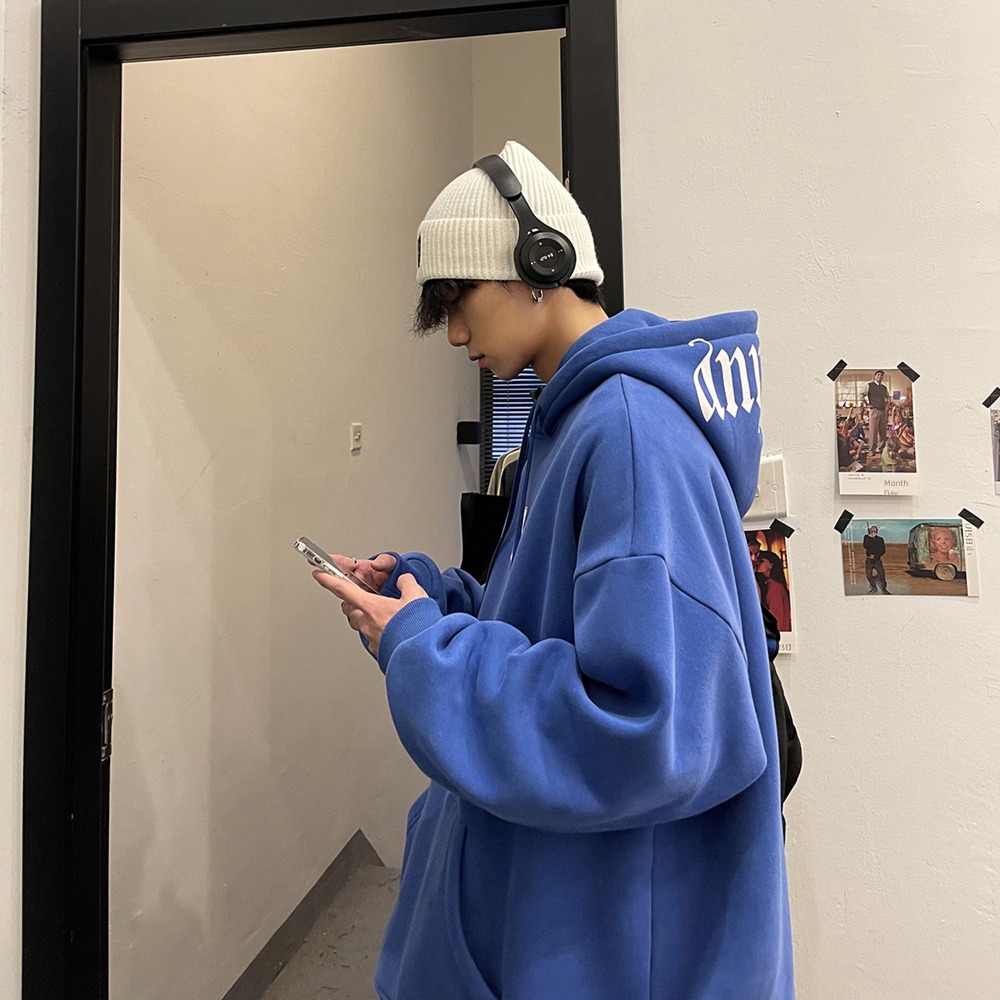 Autumn and winter ins easy Hooded Korean version trend Sweater