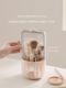 Lixu Makeup Brush Storage Bottle Cosmetics Desktop Storage Box Dust-proof Makeup Brush Bucket Dressing Table Storage Rack