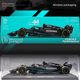 1 24 Mercedes-Benz W14F1 racing model 2023 alloy simulation model Hamilton Equation Toys