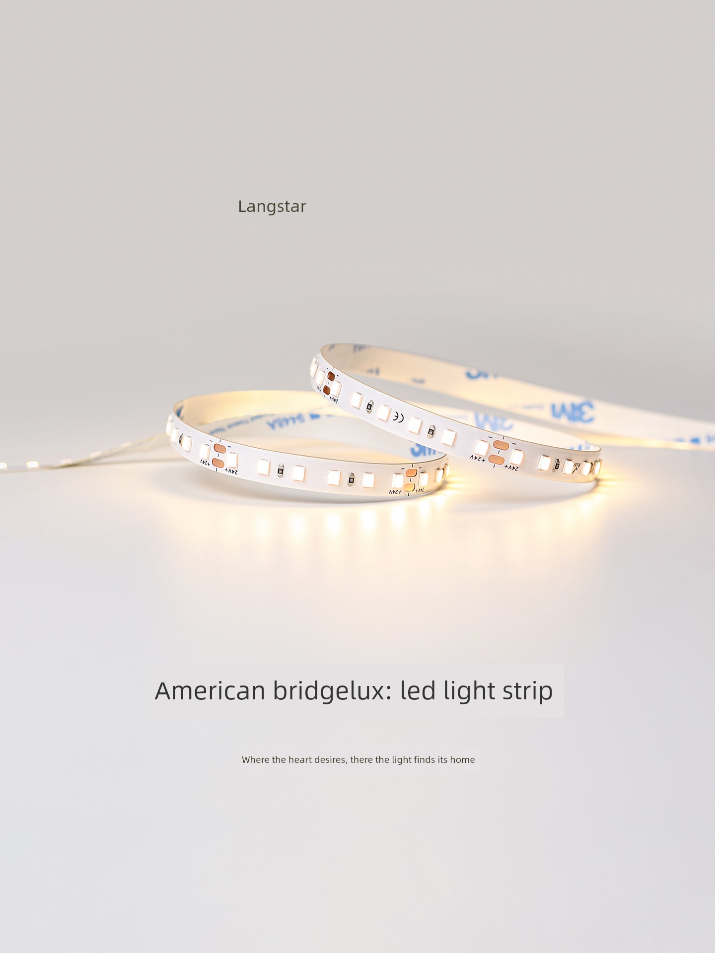 Full Spectrum Bright 24V Non-Stroboscope Indoor LED Strip