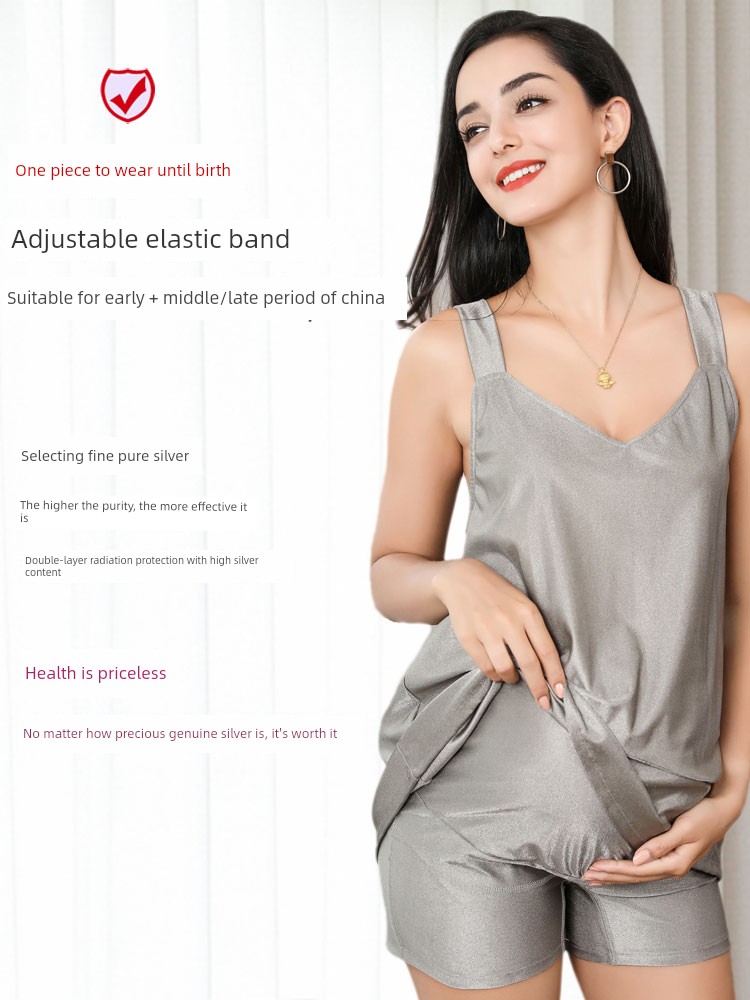 Radiation-Proof Pregnant Women's Clothing Invisible Apron Shorts Pregnant Women's Radiation Protective Clothing Genuine Goods — 5
