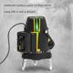 Deli Tool Infrared Level High Precision High Light Thin Line Sharp LD Green Light 2 Line 3 Line Laser Projector