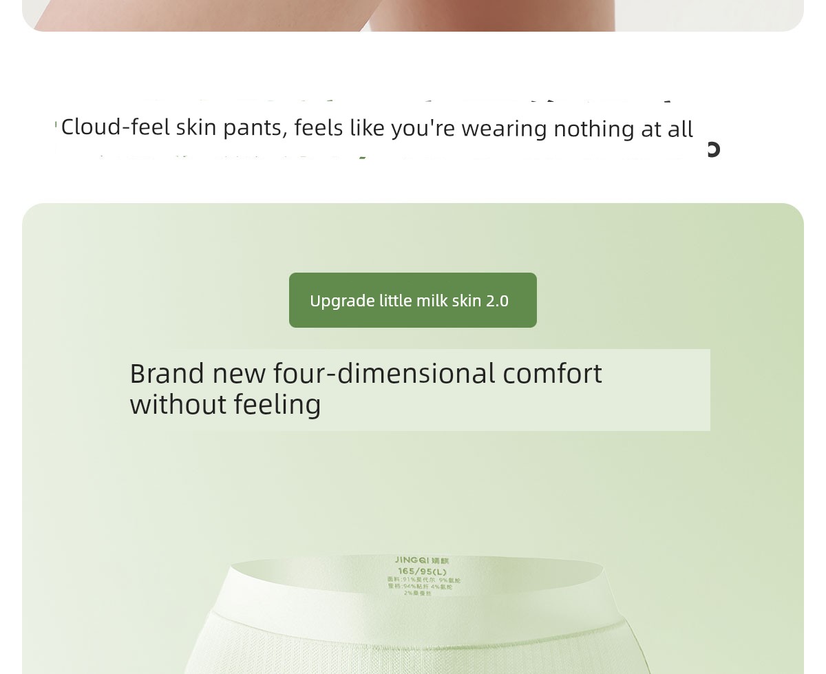 Jq Jingqi Maternity Underwear for Pregnancy, Large Size, Mid to Late Pregnancy, Pure Cotton Antibacterial Crotch, Modal Breathable — 12