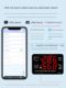 Wireless wifi temperature and humidity recorder remote mobile phone real-time monitoring of factory computer room temperature and humidity alarm sensor