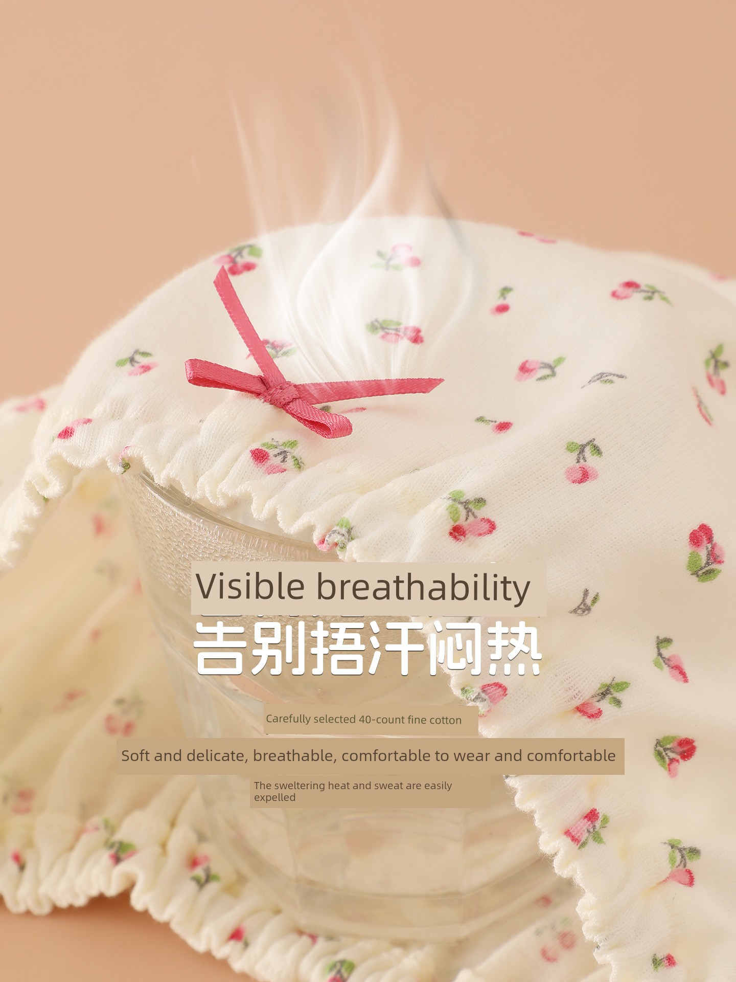 Japanese-Style Pure Cotton Children's Underwear for Girls, Non-Binding Triangle Shorts, A-Class, Non-Fluorescent, Baby Briefs — 3