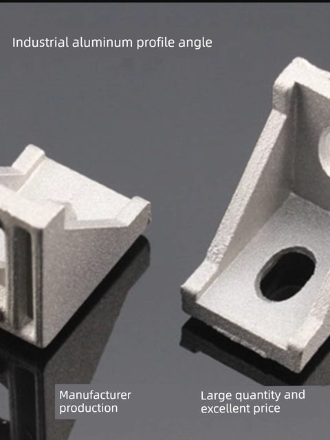 European standard shrapnel nut slide nut aluminum profile accessories angle code corner parts aluminum products die cast angle code T-type nut