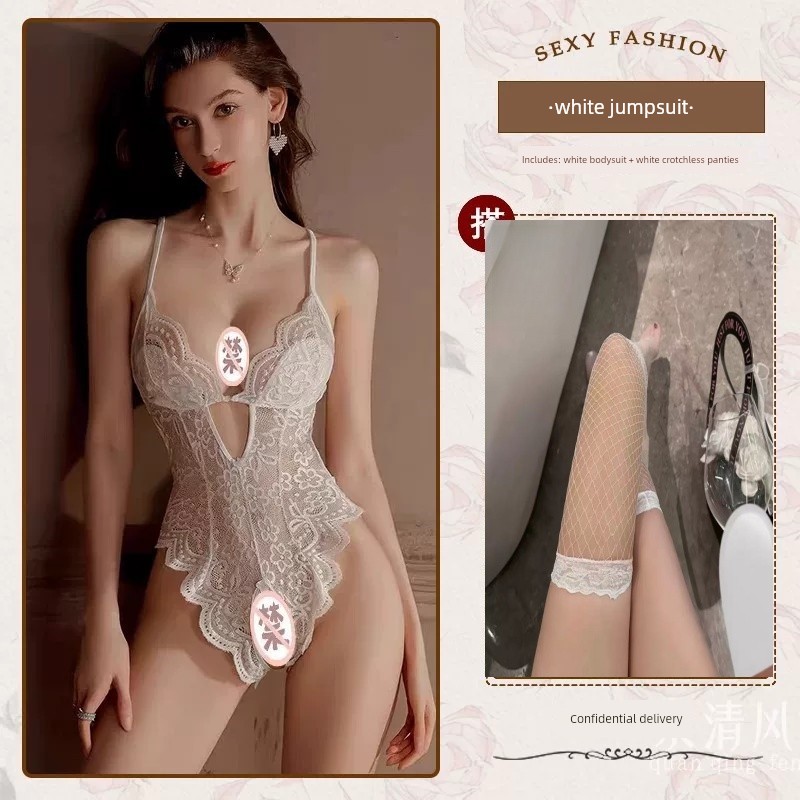 Sexy and Playful Sleepwear, Abstinence-Style Plus-Size Lace Camisole Nightdress, Abstinence-Style 2026 New Style, Mood-Enhancing and Fun Lingerie for Women — 5