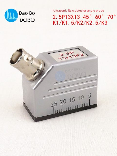 2.5P13X13K2 ultrasonic flaw detector inclined probe steel pipe welded steel structure UT transverse wave non-destructive detection 5MHz
