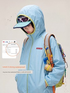 Princess Yuanyuan Children's Clothing Girls' Outdoor Jacket Autumn 2026 New Model Children's Mountain-Style Outdoor Wind