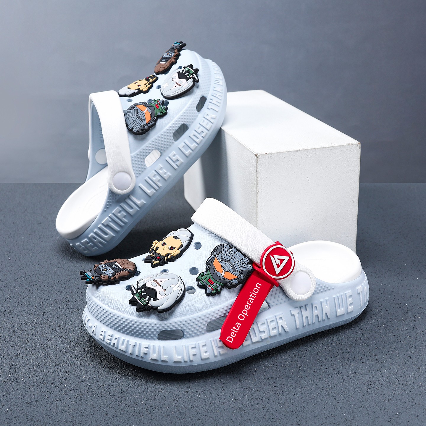 Delta Action Children's Croc Shoes Boys' Non-Slip Summer New Style Kids' Soft Sole Beach Sandals — 3