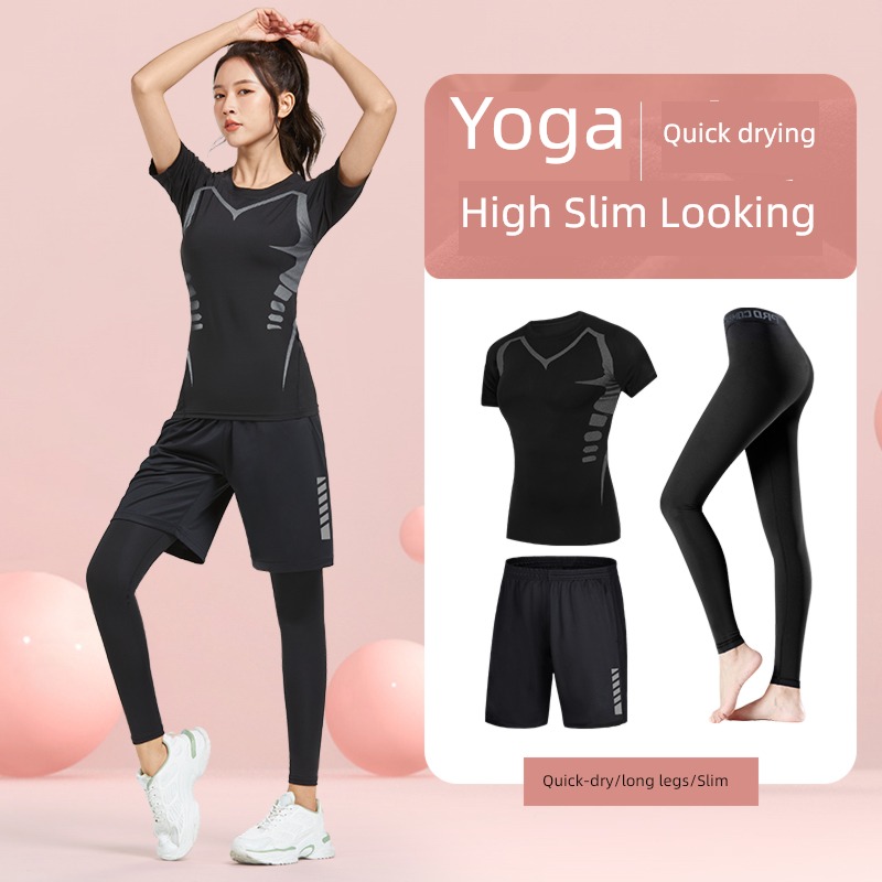 female Quick drying Long sleeve winter Lay a foundation Basketball Fitness wear