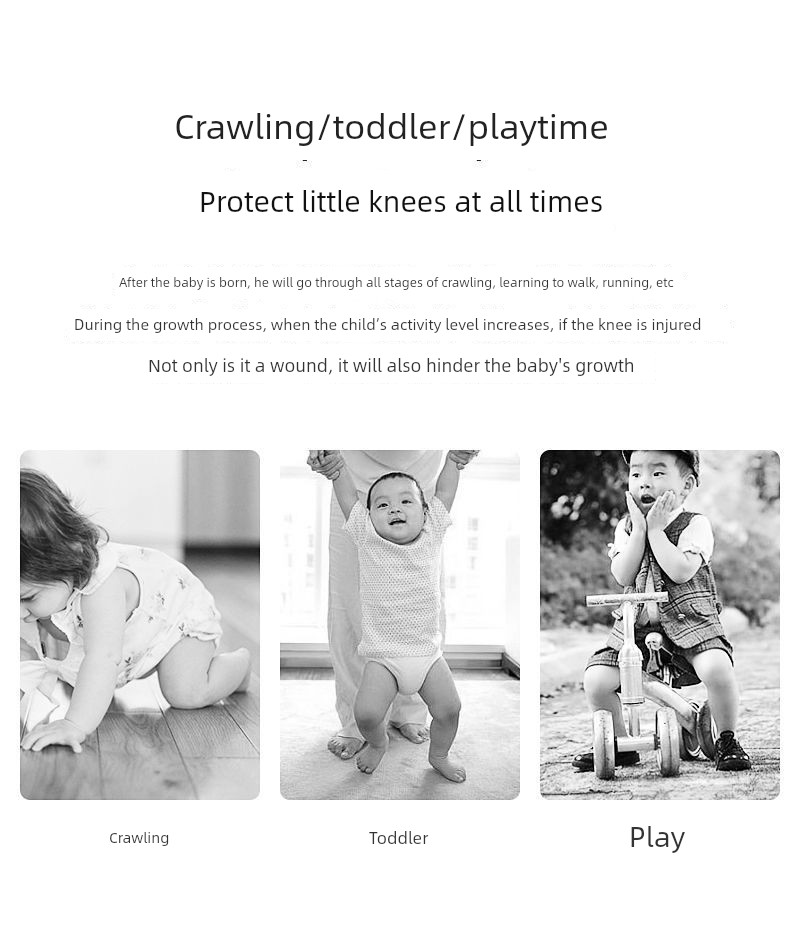 Baby Knee Pads for Crawling, Infant Knee Protectors, Children's Anti-Fall Crawling Gear, Toddler Learning Crawling Elbow Pads, Summer Thin Version — 2