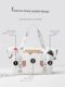 Short-term travel bag cute lightweight portable business trip large capacity luggage bag student pull rod boarding bag waiting for production storage bag