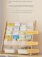 Children's bookshelf floor-standing picture book storage rack toy storage rack two-in-one storage rack baby reading area small bookcase