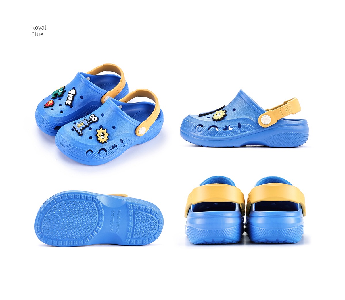Happy Mary Outdoor Children's Sandals for Girls, Summer Soft Beach Shoes, Boys' Slippers for Older Kids — 17