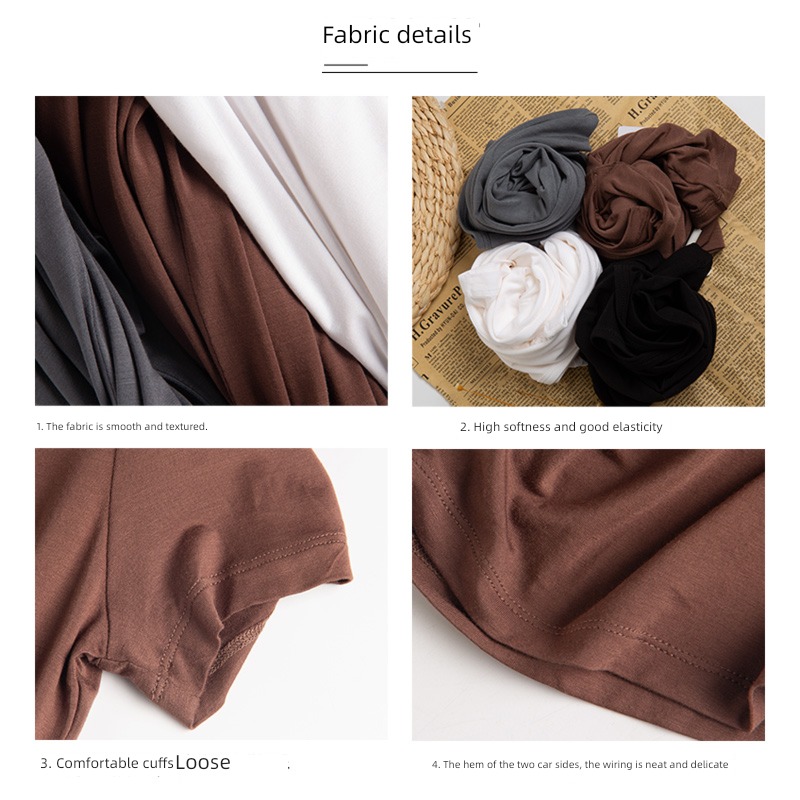 modal  spring and autumn Versatile Thin money ins Long sleeve T-shirt