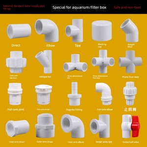 PVC Water Supply Pipe Direct Elbow Three Four Five Way 20 25 32 40 50 Ball Valve