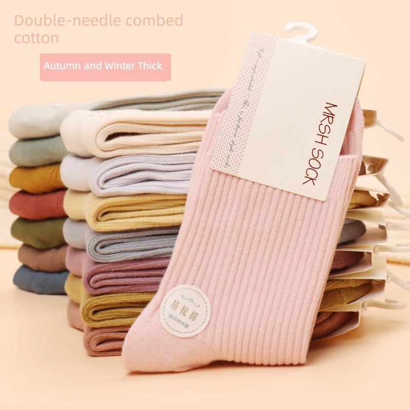 Hosiery children No fading keep warm pure cotton leisure time Socks