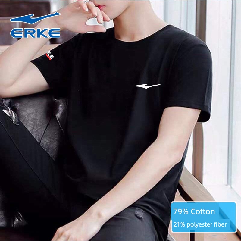 Official Flagship Store Men&#39;s Cotton Red Star Short-Sleeved T-shirt