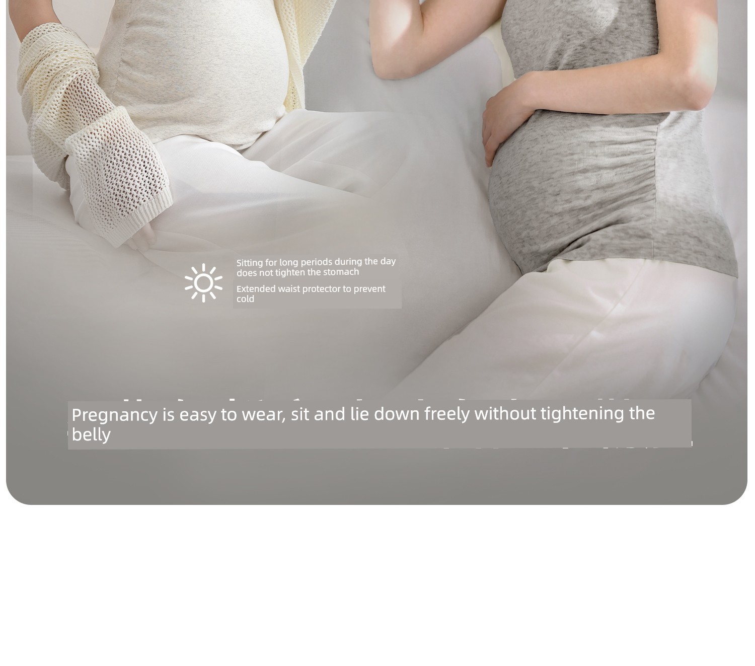 All Cotton Dralon Autumn and Winter Special Heattech Intimates Pregnant Women — 6