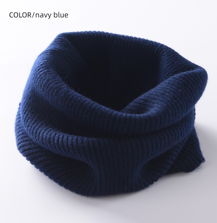 Pure cashmere winter thickening Versatile Cervical spine protection scarf