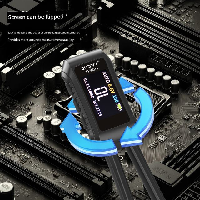 Zhongyi ZT-MD1 high-precision digital tweezers bridge LCR intelligent identification capacitor resistance inductance multimeter