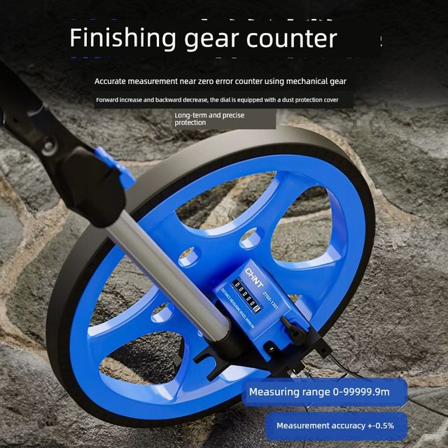 Zhengtai distance measuring hand-push roller distance measuring instrument road vehicle machinery digital display outdoor rolling ruler engineering measurement