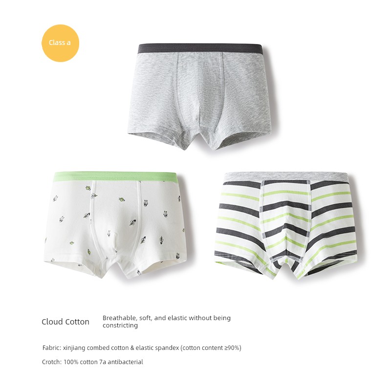 Balabala without Pp 3 Pairs/pack Children's Underwear — 5