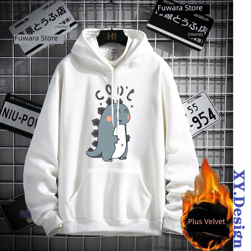 ins Hooded easy Autumn and winter Korean version trend Sweater