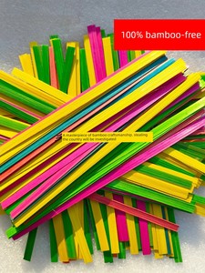 Bamboo Weaving DIY Handmade Materials, Colorful Bamboo Strips, Bamboo Weaving Materials, Wedding Decoration, Bamboo Thre