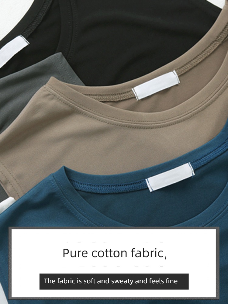 pure cotton mom camisole easy motion Sleeveless T-shirt