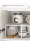 Kitchen hanging cup holder household desktop cup cabinet cup holder storage kitchen living room glass water cup tea cup storage rack