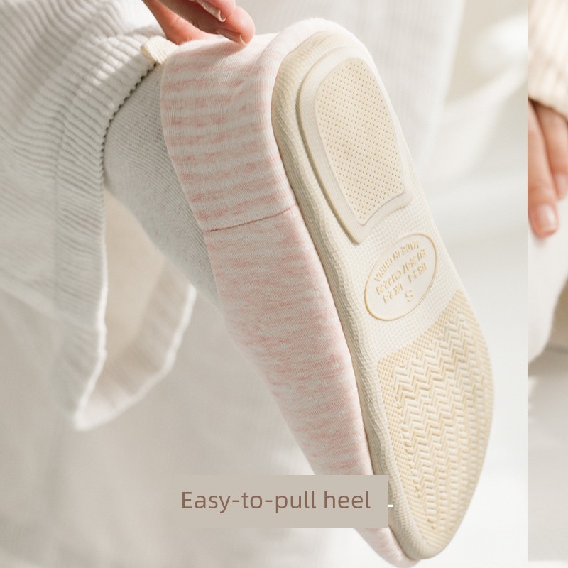 Heel-Wrapped Soft Bottom Indoor Cute Summer Confinement Shoes — 4
