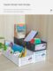 Imported Japanese desktop storage box office desktop organization frame partition basket cosmetic stationery classification storage basket