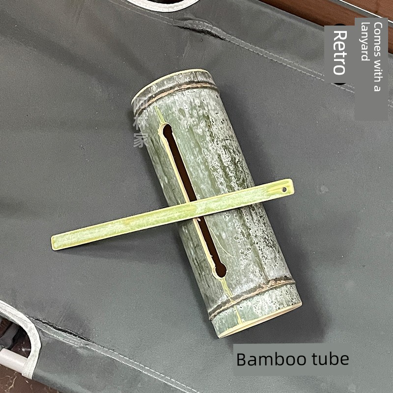 Bamboo Tube Props for Film and Television, Stage Performance, Gongs and Drums, and Making Wontons
