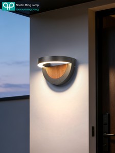 Wall Lamp Corridor Aisle Stair Wall Light Bedroom Bedside Grille Light Villa Courtyard Door Waterproof Outdoor Wall-Moun