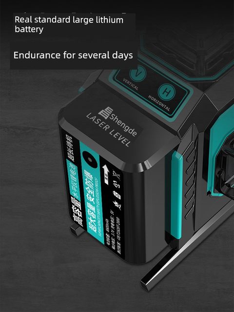Changshengde 12-line red light level high-precision strong light thin line laser outdoor blasting leveling wall projection line