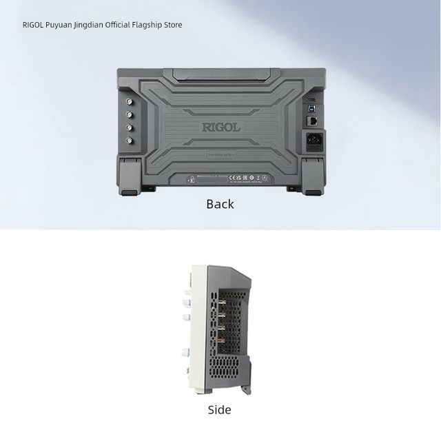 普源RIGOL数字示波器DHO1072/1074/1202/1104/1204高分辨率12bit
