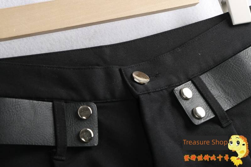 Unload cotton material High waist fashion Flanging Show thin shorts