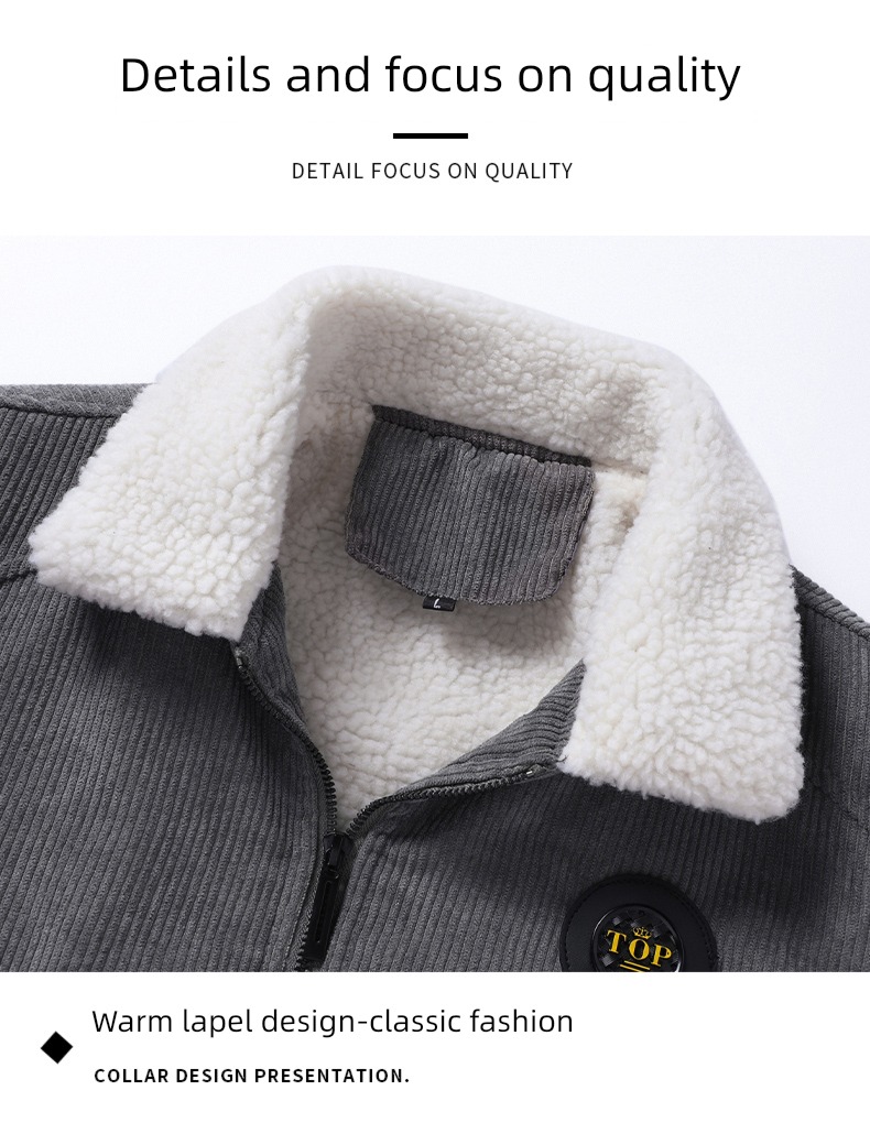 the fat Lamb hair Fattening 200 Jin easy loose coat